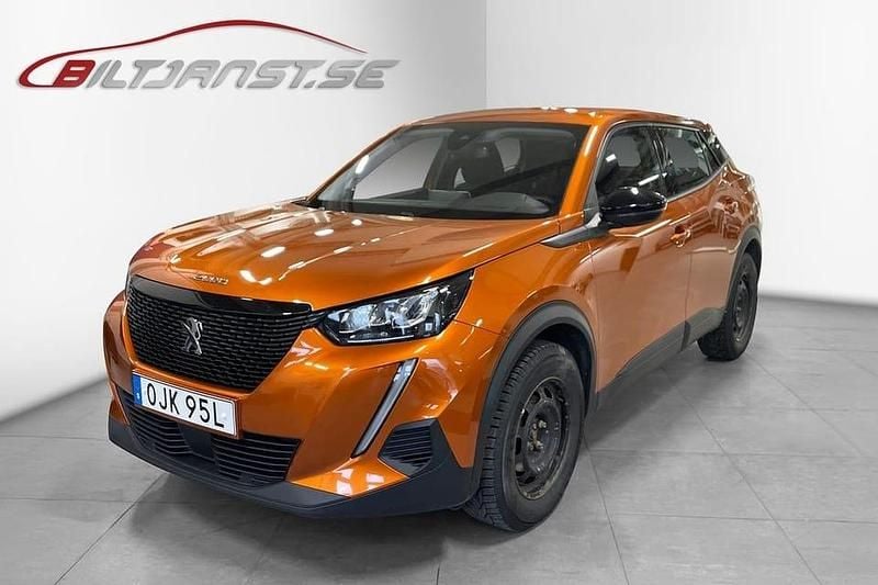 Begagnad Peugeot 2008 Active 132 HK (97 kW) 2022 Orange SUV