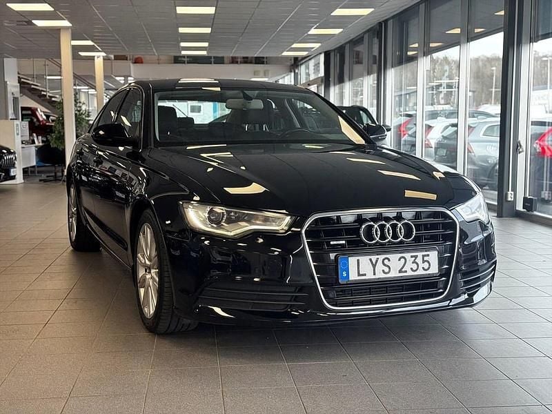 Svart Begagnad 2014 Audi A6 Sedan | 159 800 kr - Bild 1/4
