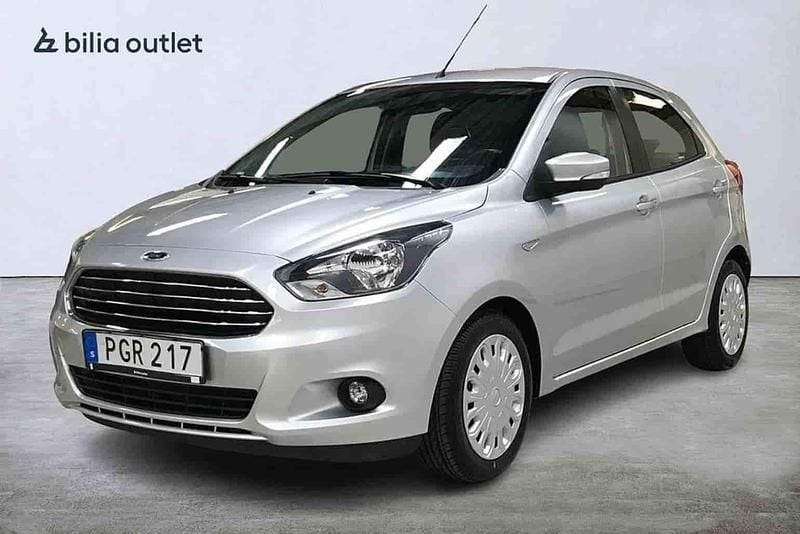Grå Begagnad 2017 Ford Ka Plus Halvkombi | 94 900 kr - Bild 1/1