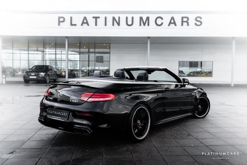Begagnad Mercedes C63S AMG AMG 510 HK (375 kW) 2019 Svart Cab