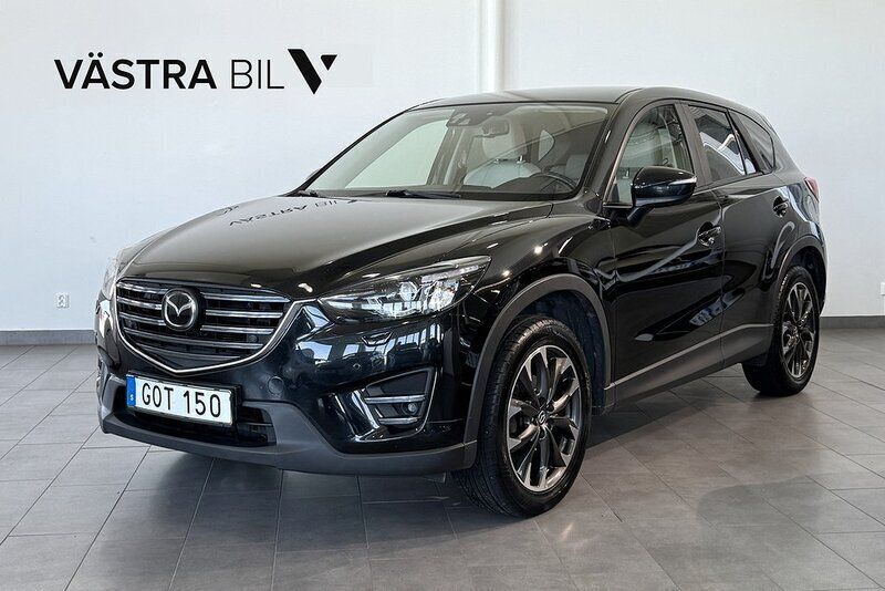Svart Begagnad 2015 Mazda CX-5 Optimum SUV | 179 900 kr (Marknadspris) - Bild 1/4