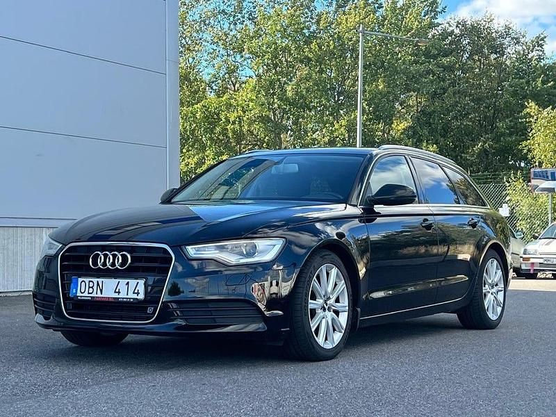 Begagnad Audi A6 Proline 177 HK (130 kW) 2014 Svart Kombi