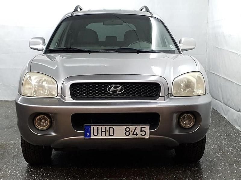 Begagnad Hyundai Santa Fe 173 HK (127 kW) 2003 Blå SUV