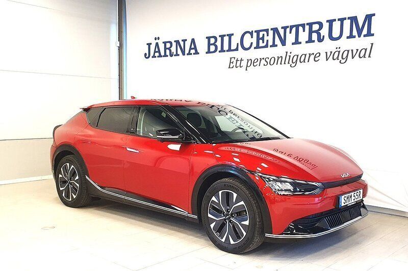 Röd Begagnad 2021 Kia EV6 3 SUV | 409 900 kr (Bra pris) - Bild 1/4
