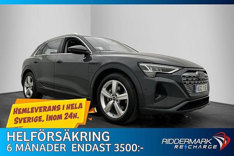 Grå Begagnad 2024 Audi Q8 e-tron SUV | 469 800 kr (Bra pris) - Bild 1/4