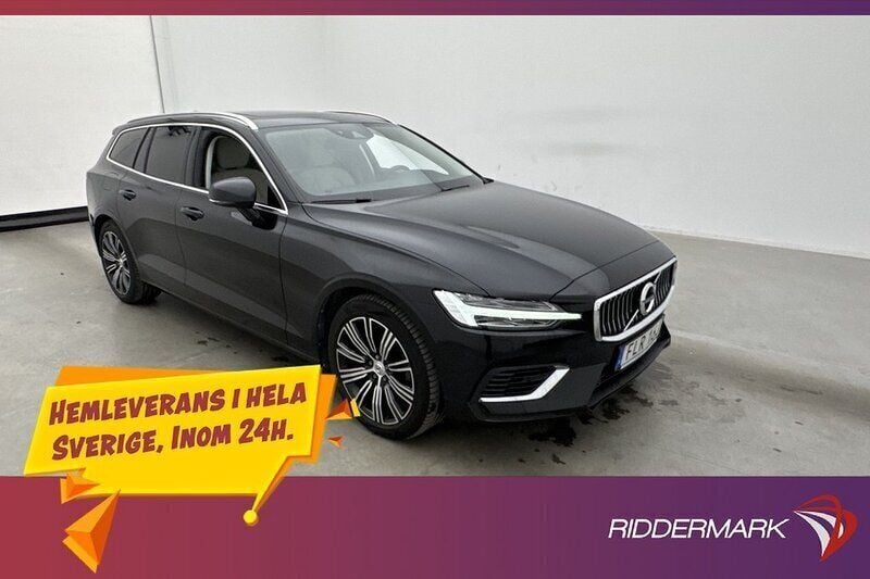 Svart Begagnad 2019 Volvo V60 Inscription Kombi | 318 800 kr (Bra pris) - Bild 1/3