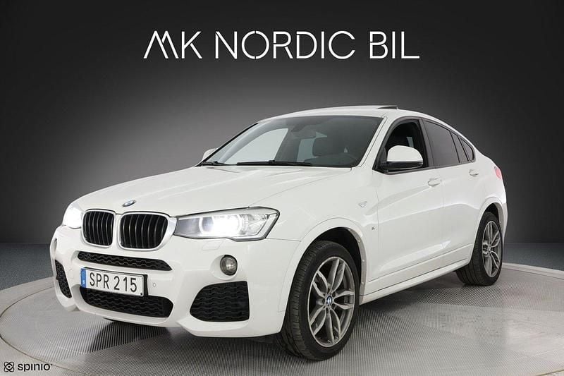 Vit Begagnad 2015 BMW X4 M Sport SUV | 199 000 kr (Marknadspris) - Bild 1/4