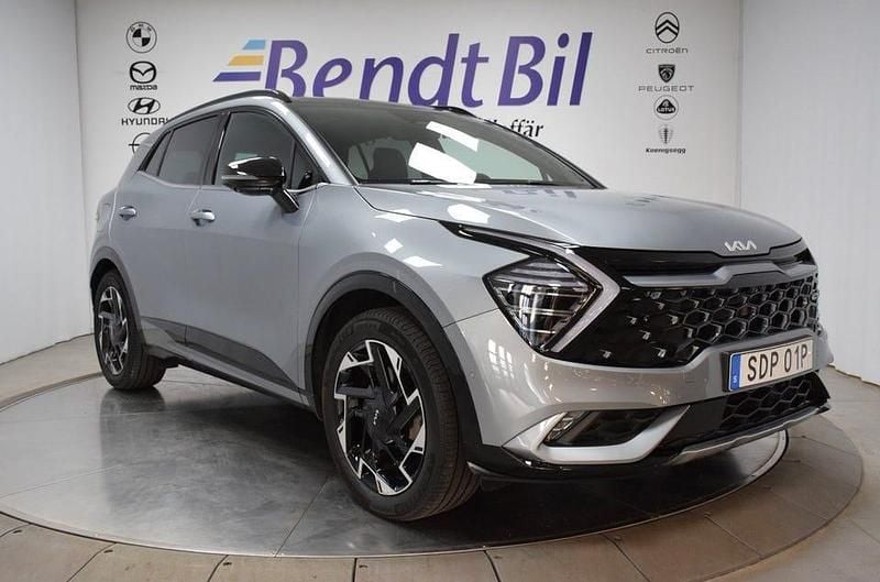 Gråmetallic Begagnad 2022 Kia Sportage GT-Line SUV | 379 500 kr (Marknadspris) - Bild 1/3