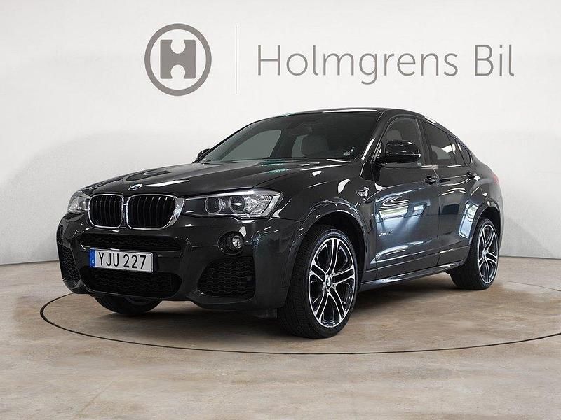 Grå Begagnad 2016 BMW X4 M Sport SUV | 319 800 kr (Dyr) - Bild 1/4