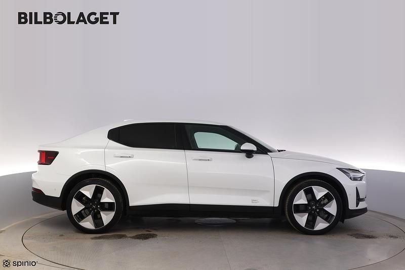 Begagnad Polestar 2 Long Range Single Motor 309 kW (421 HK) 2022 Vit Halvkombi