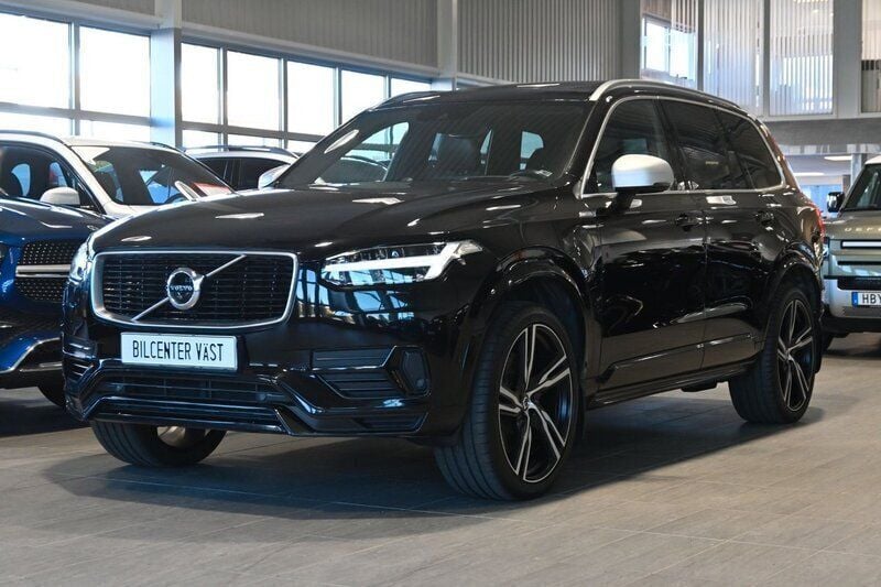 Svart Begagnad 2016 Volvo XC90 R-Design SUV | 449 000 kr (Lite dyr) - Bild 1/4
