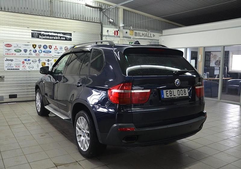 Begagnad BMW X5 Sport Line 286 HK (210 kW) 2008 Blå SUV
