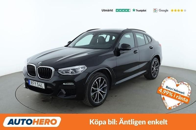 Begagnad BMW X4 M Sport 256 HK (188 kW) 2019 Svart SUV