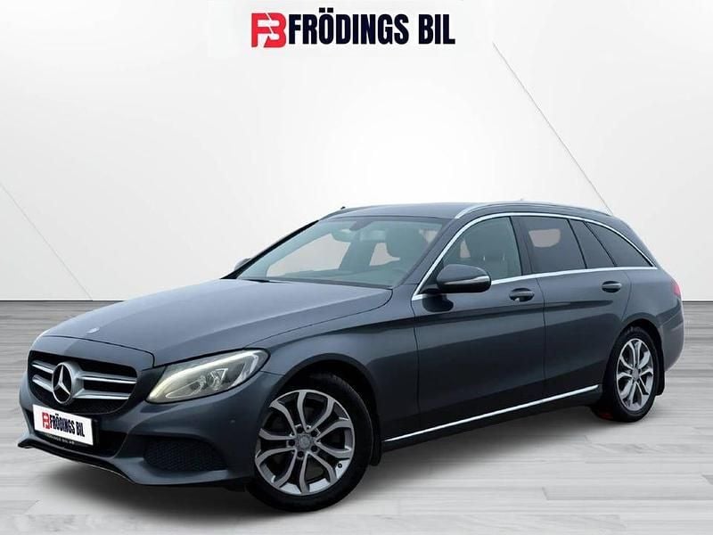 Mörkgrå Begagnad 2014 Mercedes C220 Kombi | 134 900 kr (Marknadspris) - Bild 1/4