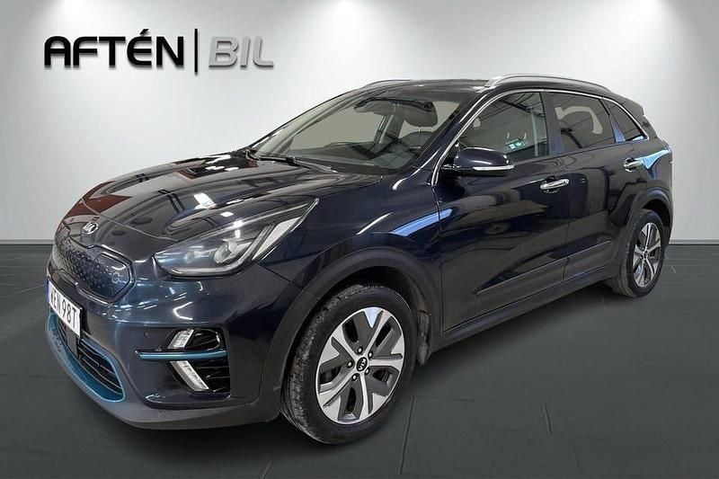 Begagnad Kia e-Niro Advance 150 kW (204 HK) 2019 Blå SUV