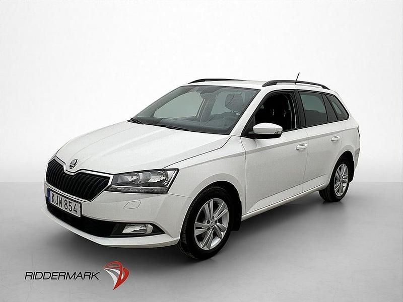 Begagnad Skoda Fabia Style 95 HK (69 kW) 2018 Vit Kombi
