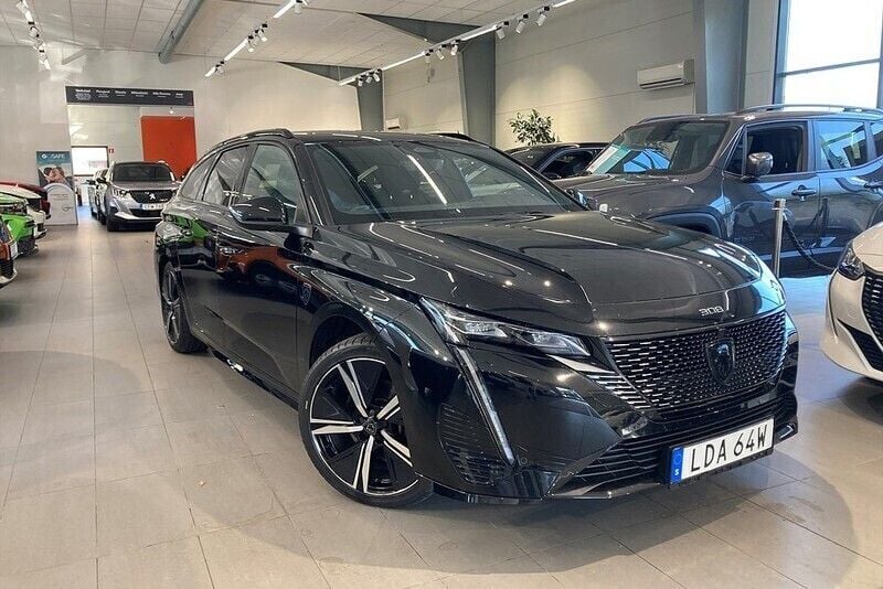 Svart Begagnad 2023 Peugeot 308 GTi Kombi | 239 900 kr (Marknadspris) - Bild 1/4