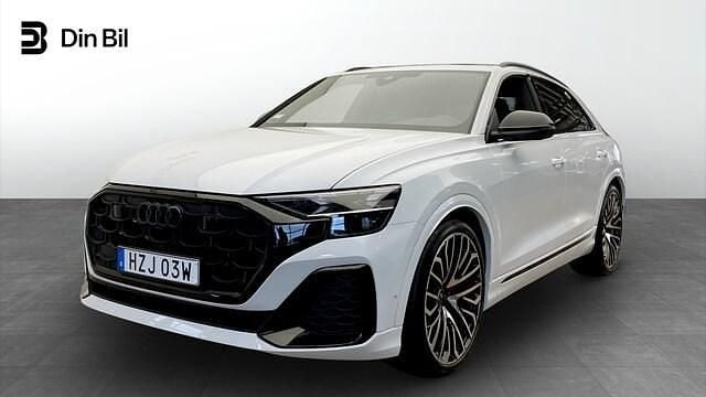 Vit Begagnad 2024 Audi Q8 S-Line SUV | 959 000 kr (Lite dyr) - Bild 1/4