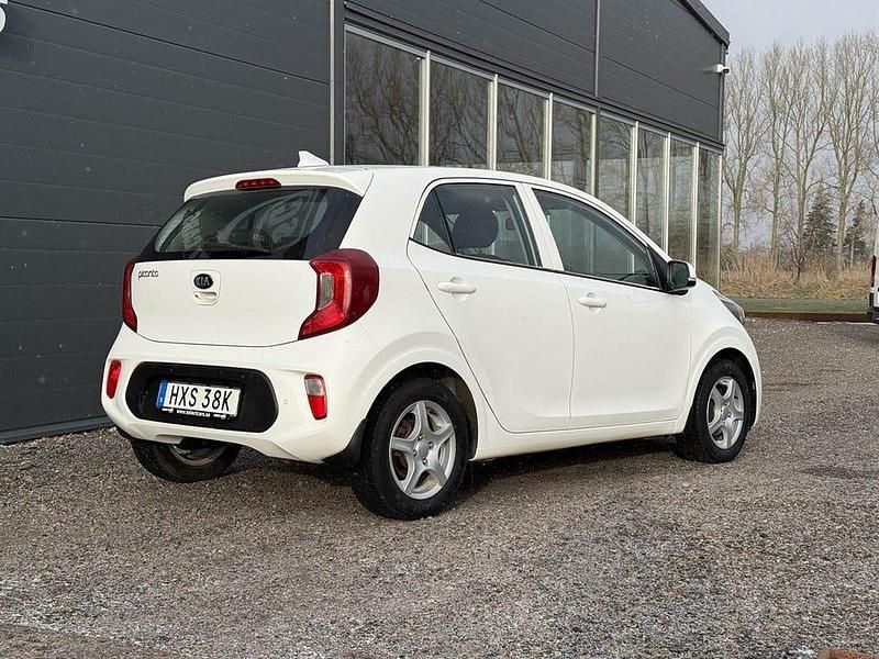 Begagnad Kia Picanto 67 HK (49 kW) 2019 Vit Halvkombi