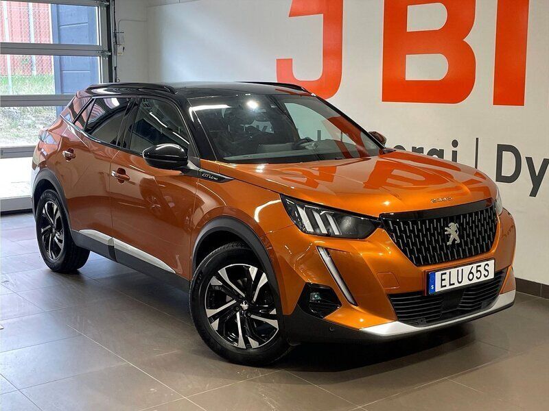 Orange Begagnad 2020 Peugeot 2008 GT-line SUV | 219 900 kr (Lite dyr) - Bild 1/4