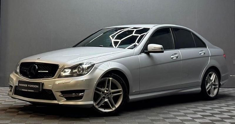 Silver Begagnad 2014 Mercedes C220 Avantgarde Sedan | 109 900 kr (Superpris) - Bild 1/4