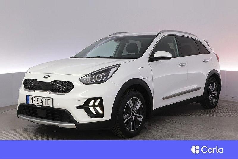 Vit Begagnad 2019 Kia Niro Advance SUV | 190 900 kr (Marknadspris) - Bild 1/4