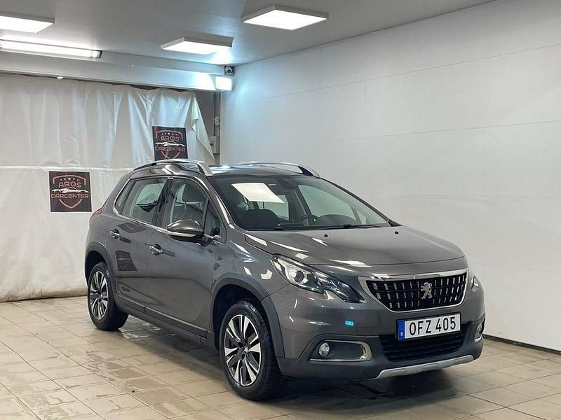 Grå Begagnad 2016 Peugeot 2008 SUV | 99 900 kr (Marknadspris) - Bild 1/4
