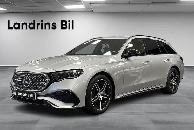 Silver Begagnad 2024 Mercedes E300 Premium Kombi | 599 000 kr - Bild 1/4