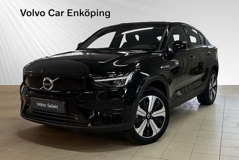 Svart Begagnad 2022 Volvo C40 Single Motor SUV | 319 900 kr (Bra pris) - Bild 1/3