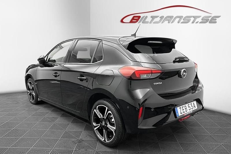 Begagnad Opel Corsa 132 HK (97 kW) 2022 Svart Halvkombi