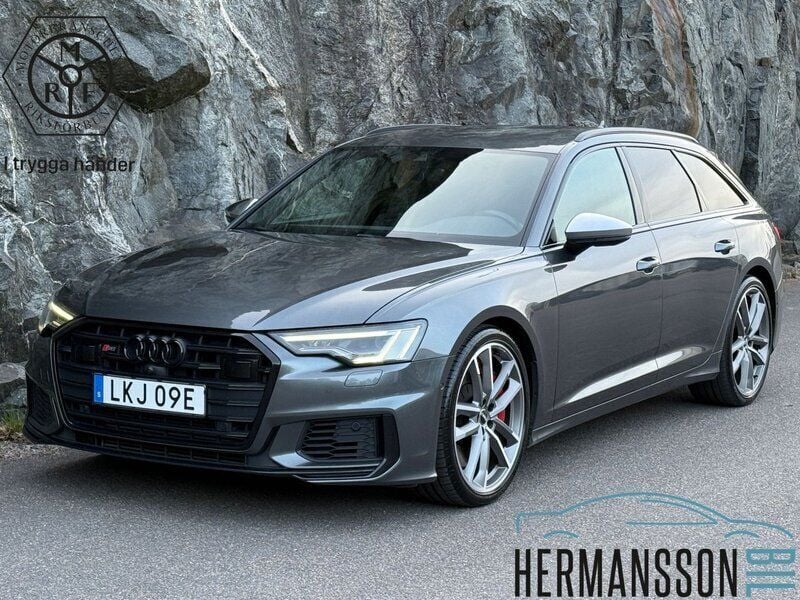 Grå Begagnad 2021 Audi S6 Premium Kombi | 559 000 kr (Marknadspris) - Bild 1/3