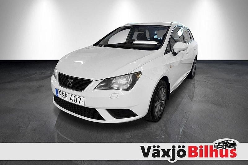 Vit Begagnad 2015 Seat Ibiza ST Style Kombi | 114 900 kr - Bild 1/4