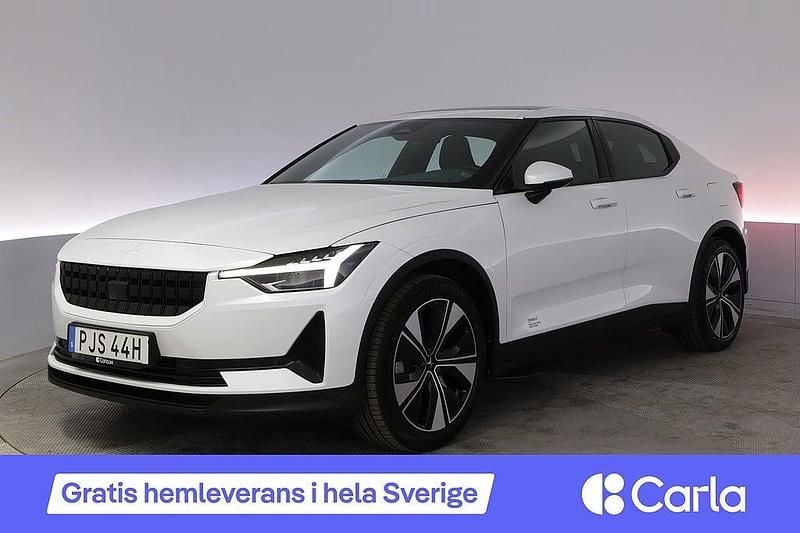 Begagnad Polestar 2 Plus 309 kW (421 HK) 2022 Vit Halvkombi