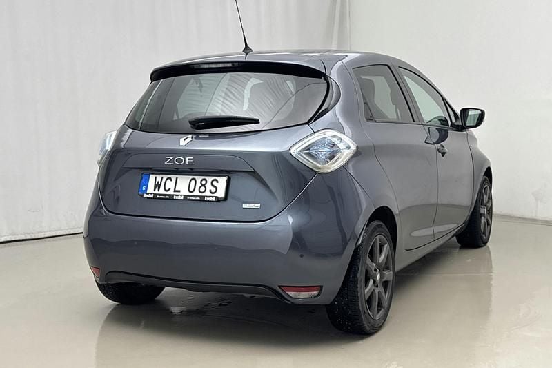 Begagnad Renault Zoe Iconic 80 kW (109 HK) 2019 Grå Halvkombi