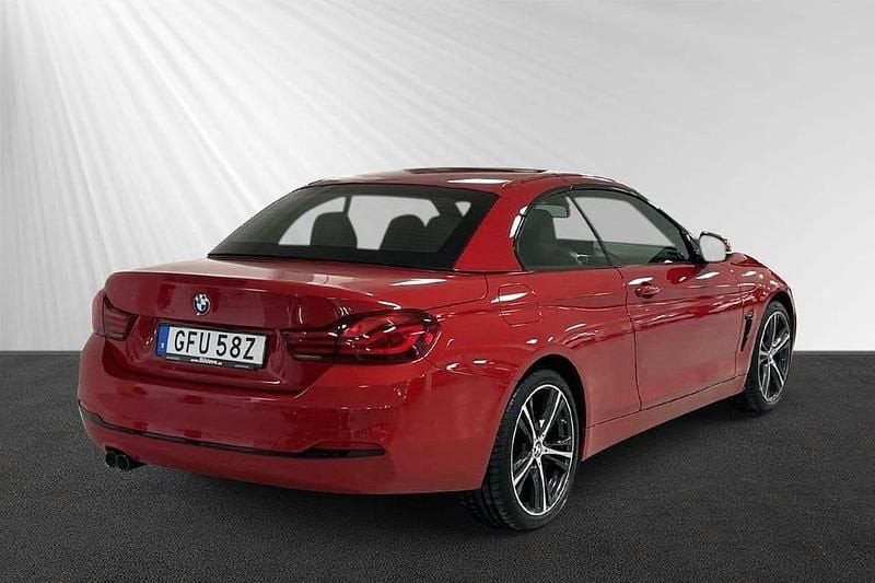 Begagnad BMW 430 Sport Line 256 HK (188 kW) 2020 Röd Sportkupé