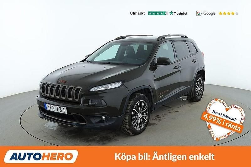 Grön Begagnad 2016 Jeep Cherokee SUV | 147 000 kr (Marknadspris) - Bild 1/4