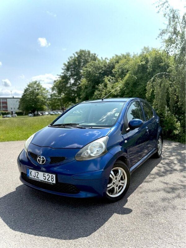 Blå Begagnad 2008 Toyota Aygo Halvkombi | 21 500 kr (Marknadspris) - Bild 1/4