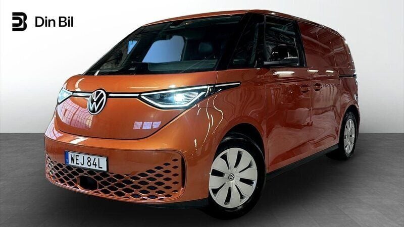 Orange Begagnad 2023 VW ID. Buzz Van | 469 500 kr (Superpris) - Bild 1/4