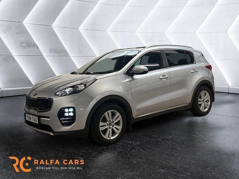 Grå Begagnad 2016 Kia Sportage GT-Line SUV | 169 800 kr (Marknadspris) - Bild 1/3