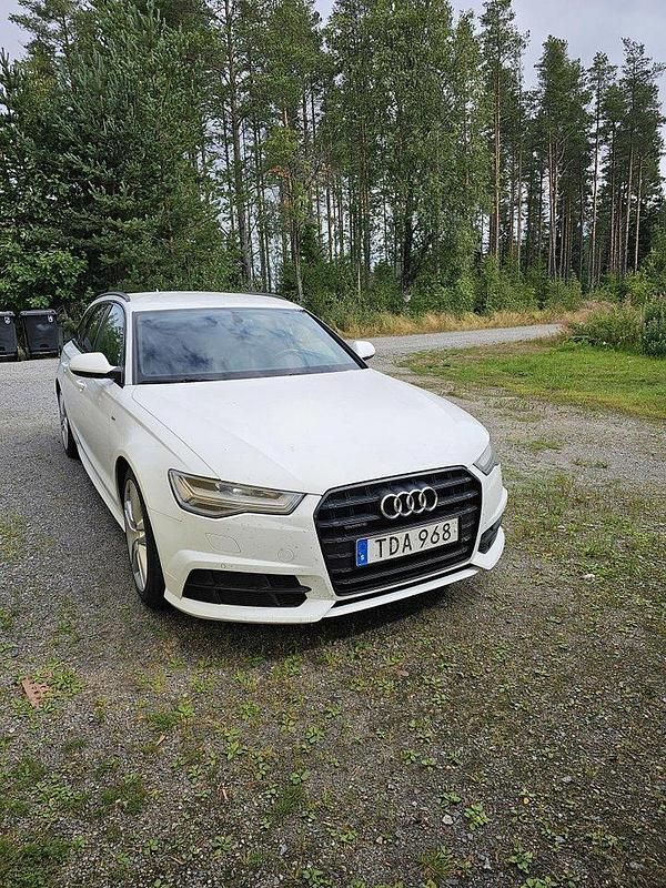 Vit Begagnad 2018 Audi A6 Kombi | 180 000 kr (Marknadspris) - Bild 1/4