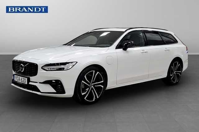 Begagnad Volvo V90 341 HK (250 kW) 2021 Vit Kombi