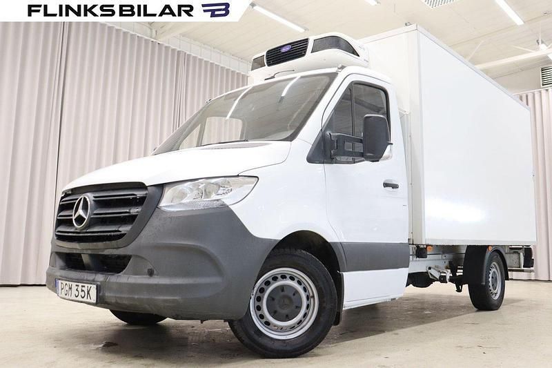 Vit Begagnad 2021 Mercedes Sprinter Van | 249 900 kr - Bild 1/4