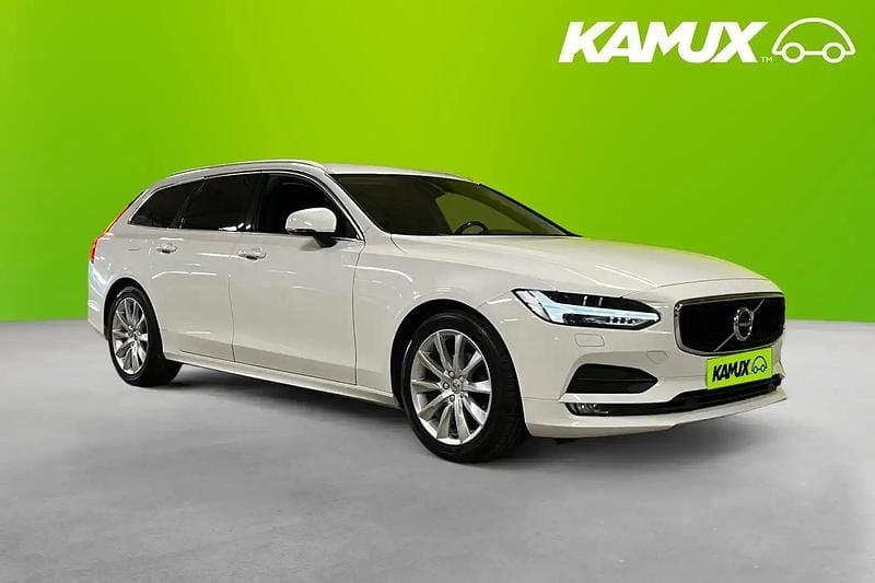 Vit Begagnad 2019 Volvo V90 Momentum Kombi | 194 800 kr (Marknadspris) - Bild 1/4