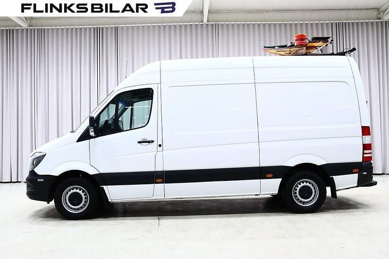 Vit Begagnad 2018 Mercedes Sprinter Van | 229 900 kr (Bra pris) - Bild 1/4