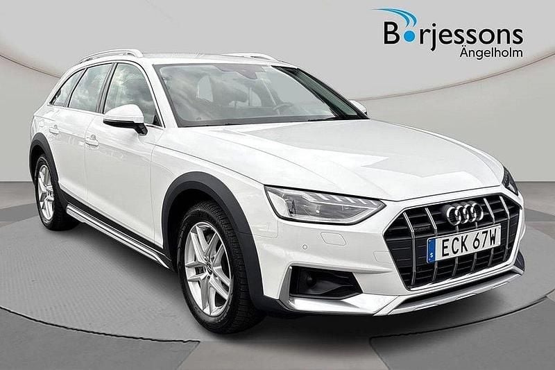 Vit Begagnad 2022 Audi A4 Allroad Proline Kombi | 379 000 kr (Marknadspris) - Bild 1/4