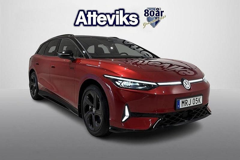 Röd Begagnad 2024 VW ID.7 GTX Sedan | 639 900 kr - Bild 1/4