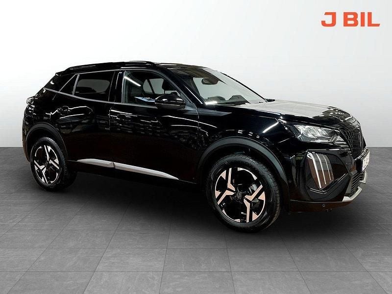 Svart Begagnad 2025 Peugeot 2008 Allure SUV | 279 000 kr (Lite dyr) - Bild 1/3