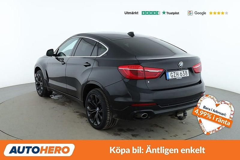 Begagnad BMW X6 258 HK (189 kW) 2015 Svart SUV