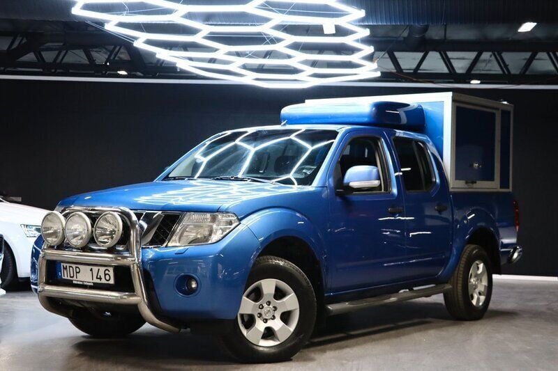Blå Begagnad 2012 Nissan Navara Pickup | 109 900 kr (Lite dyr) - Bild 1/4