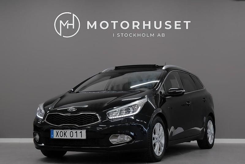Begagnad Kia Ceed Sportswagon Comfort 128 HK (94 kW) 2014 Svart Kombi